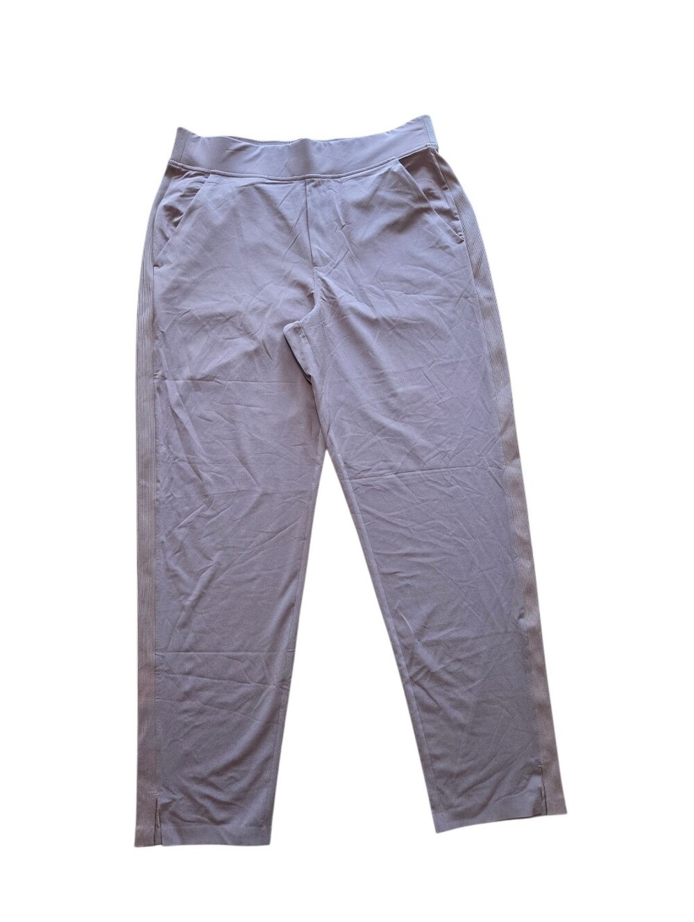 Athleta Women's Sz 8 Brooklyn Ankle Pant Dusty Violet Purple Activewear Pockets
